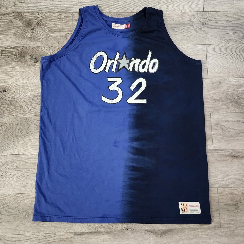 Shaquille O'Neal Orlando Magic Mitchell & Ness HWC N&N Tank Men's Size 3XL Tall
